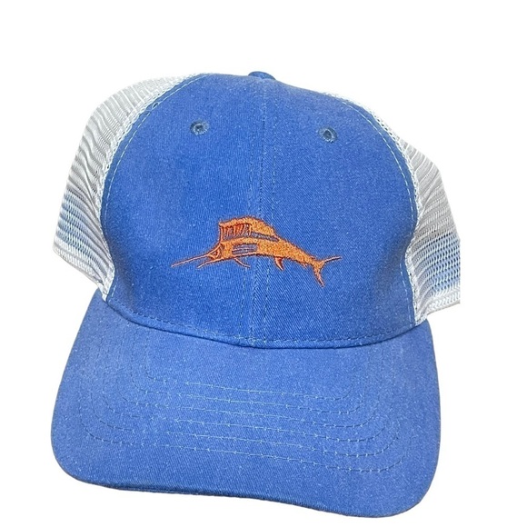 TOMMY Bahama Blue Marlin Vented Cap, OSFM - Picture 5 of 5
